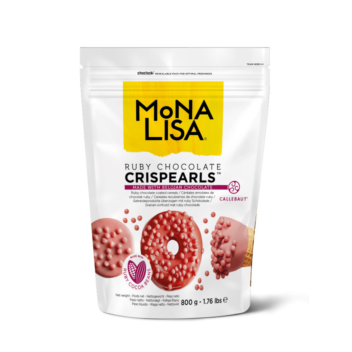 Perlas de Chocolate natural Rubi Crispearls