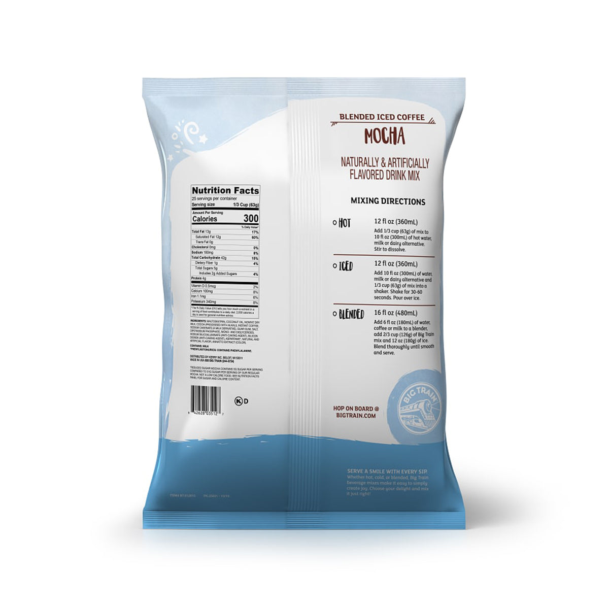 Polvo Mocha Low Sugar 1.58kg