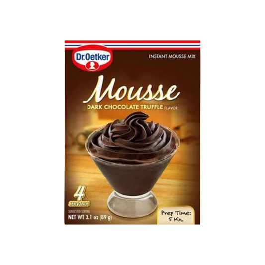 Mousse de trufa chocolate amargo 89g