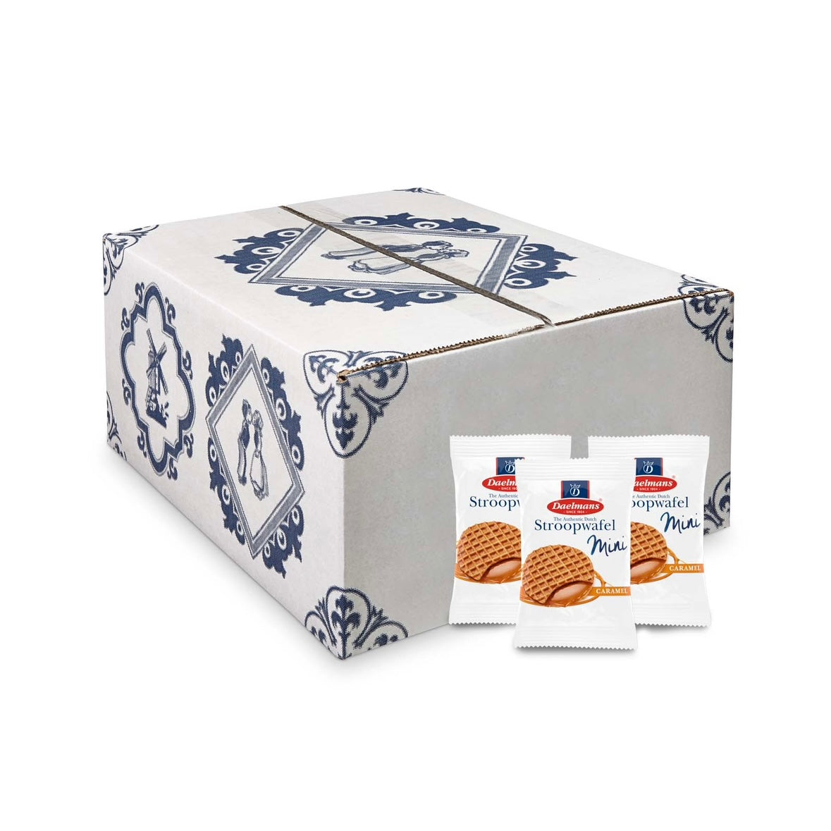 Stroopwafel Galleta de Caramelo mini (caja de 50pz)