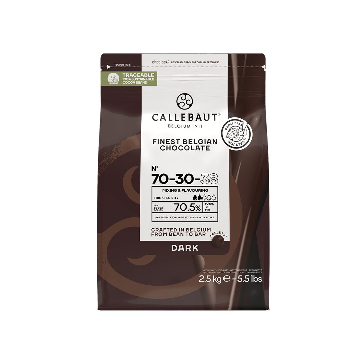 Chocolate Amargo Callebaut 2.5kg