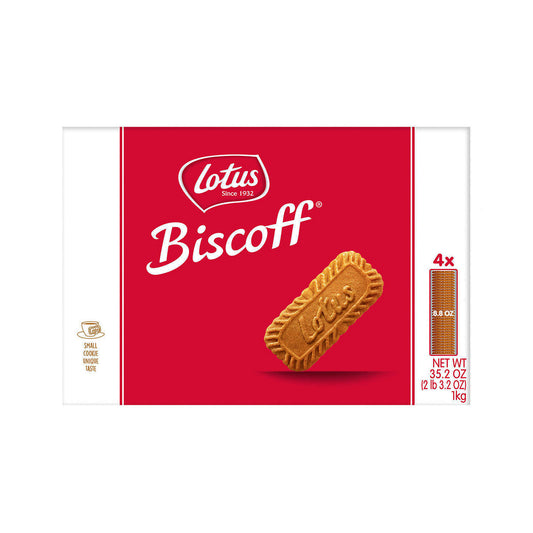 Caja de Galletas Biscoff 1kg (4 pz)